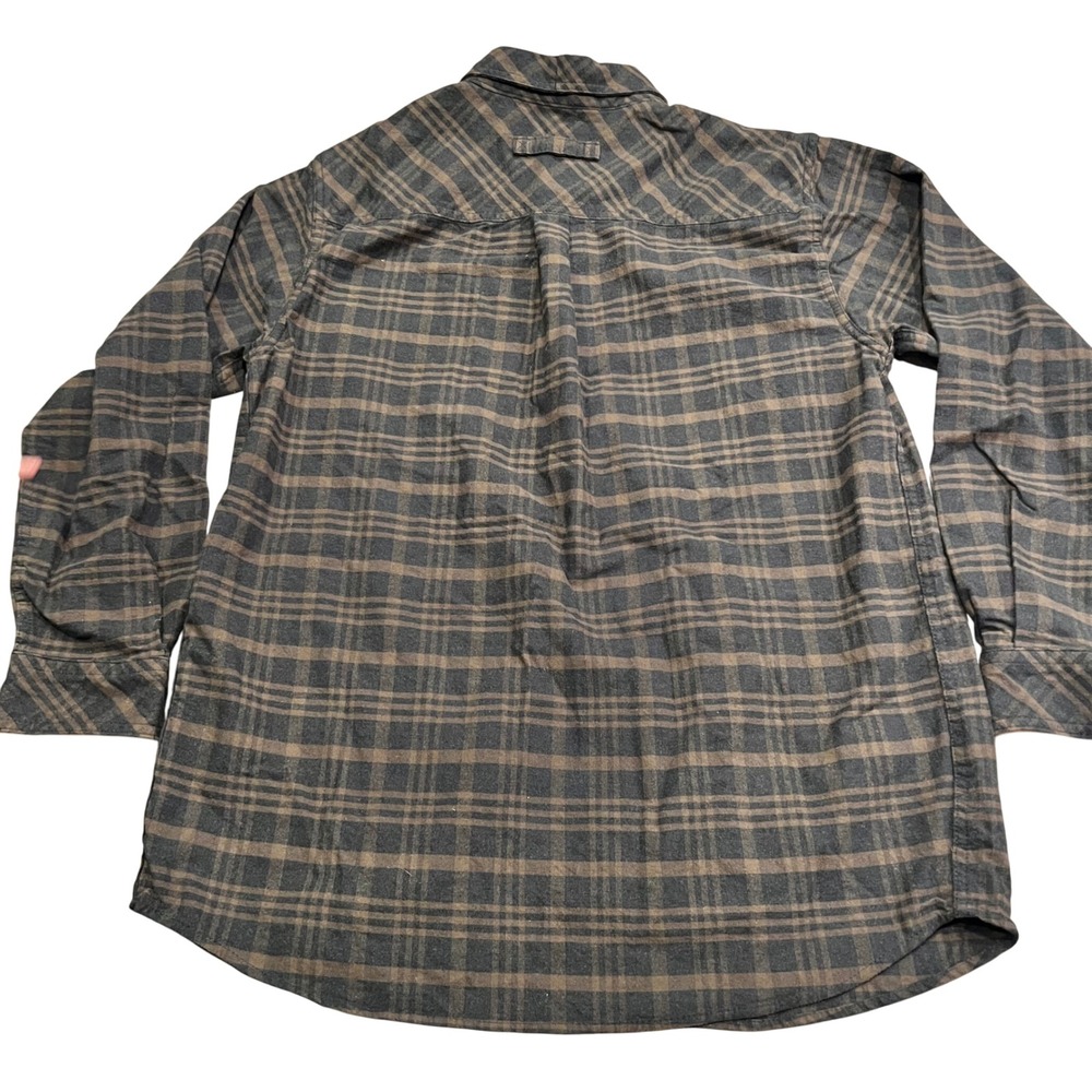 Legendary Whitetails Men Plaid Flannel Long Sleeve Button Up Shirt Size Medium - Picture 7 of 7